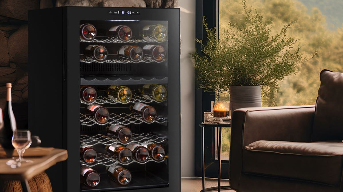 Baridi 52 Bottle Dual Zone Wine Fridge & Cooler