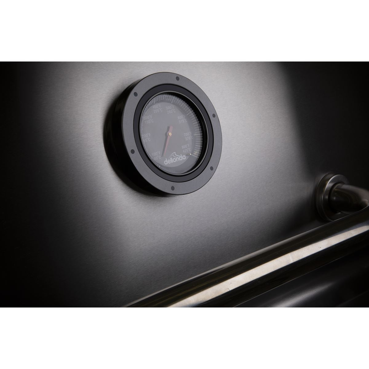 Dellonda 4+1 Burner Deluxe Gas BBQ Grill with Piezo Ignition & Thermometer - Stainless Steel