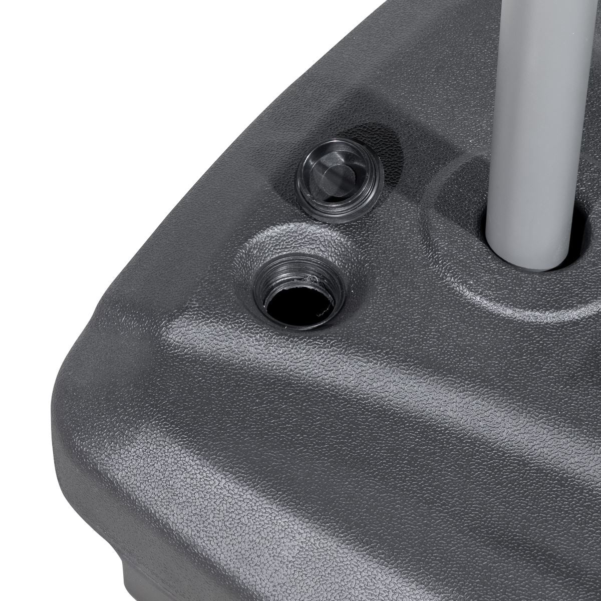 Dellonda Fillable Parasol Base with Wheels, Water/Sand Fill 60L