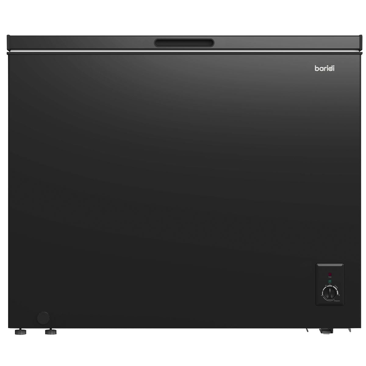 Baridi Freestanding Chest Freezer 199L Capacity - Black