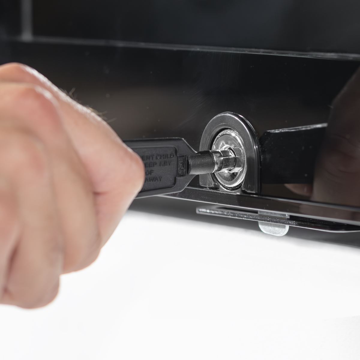 Baridi Mini Tabletop Beer & Drinks Fridge 50L Capacity - Black