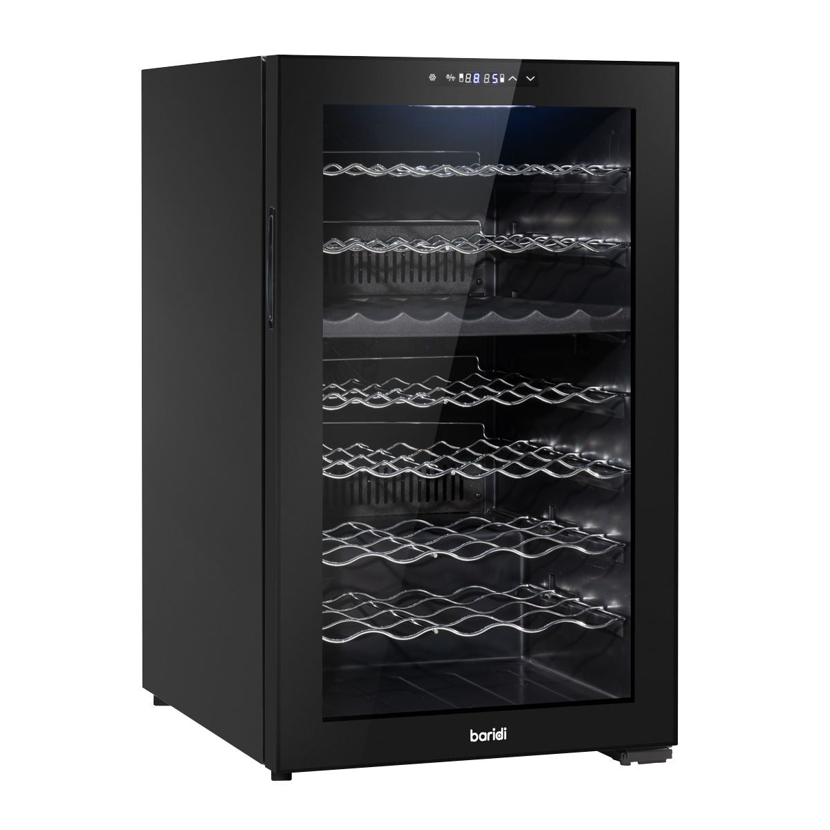 Baridi 52 Bottle Dual Zone Wine Fridge & Cooler