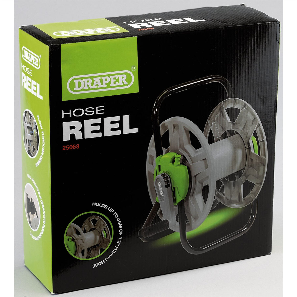 Draper 25068 Garden Hose Reel Cart 45m