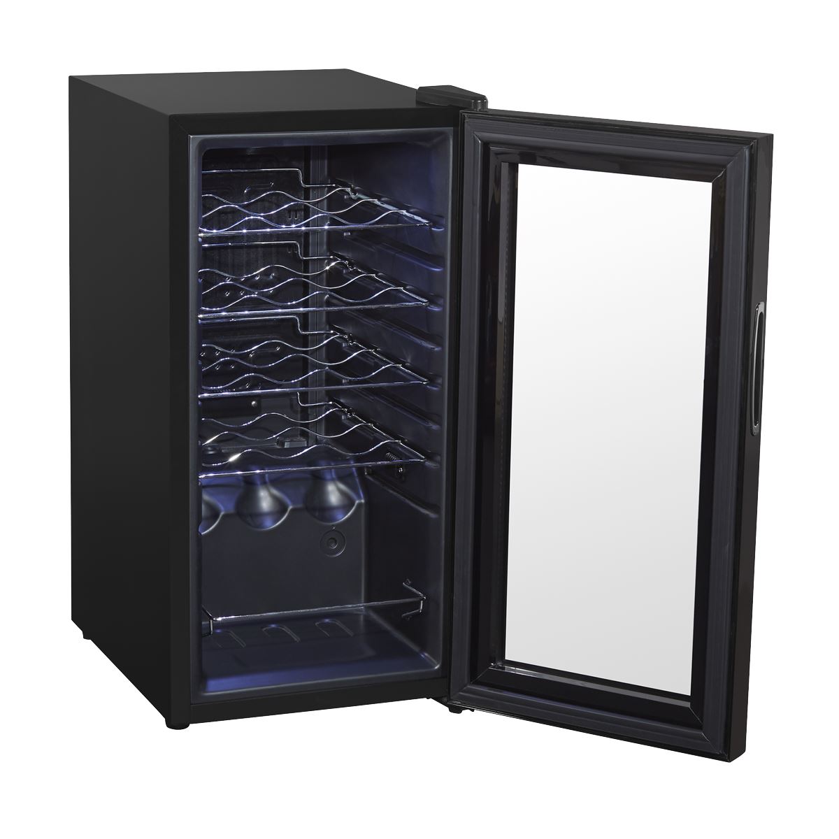 Baridi 15 Bottle Tabletop Wine Fridge & Cooler