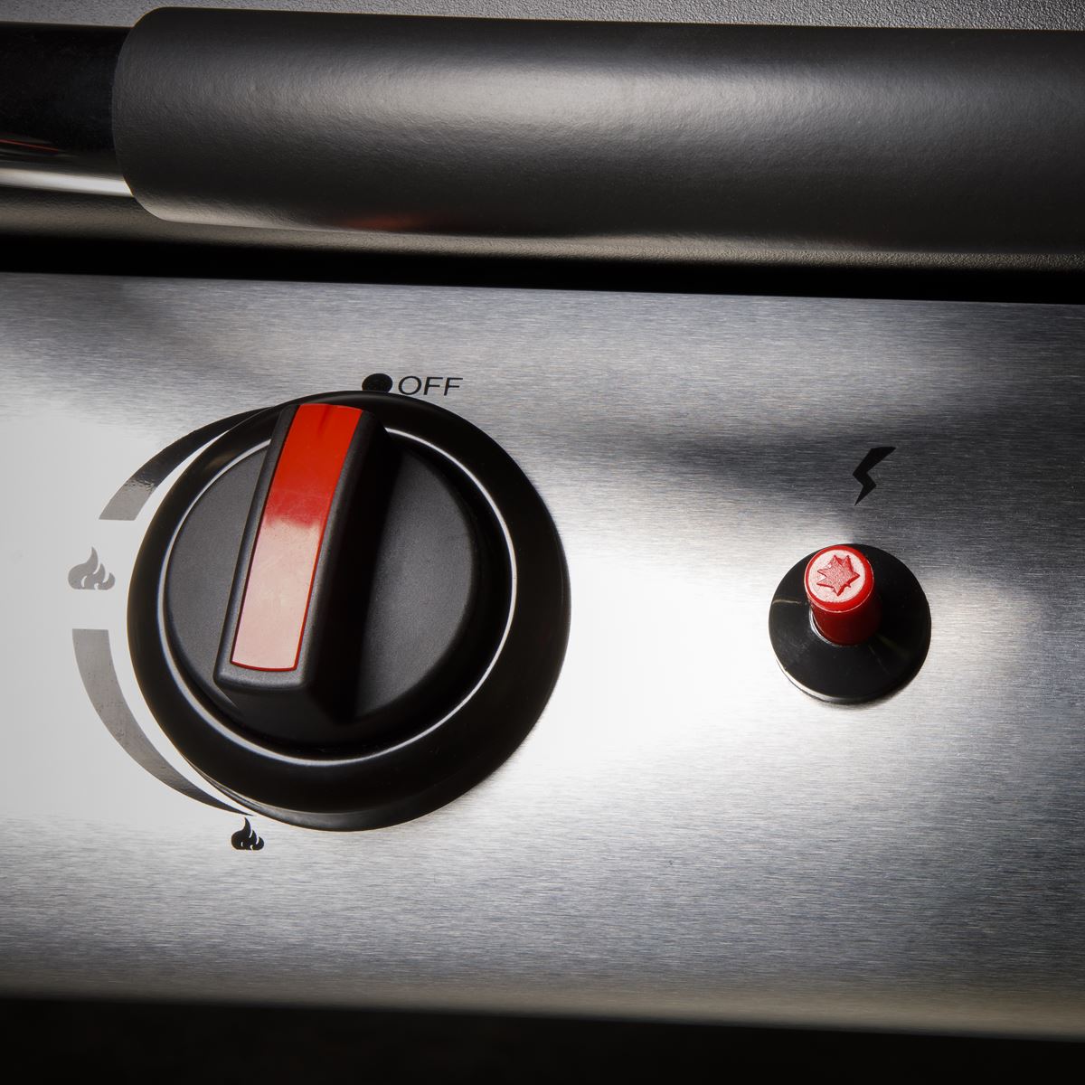 Dellonda 4 Burner Gas BBQ Grill with Piezo Ignition & Thermometer