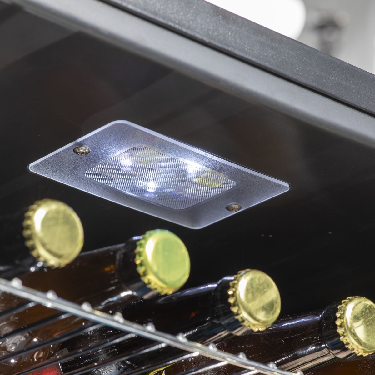 Baridi Wine, Beer & Drinks Fridge 85L Capacity - Stainless Steel