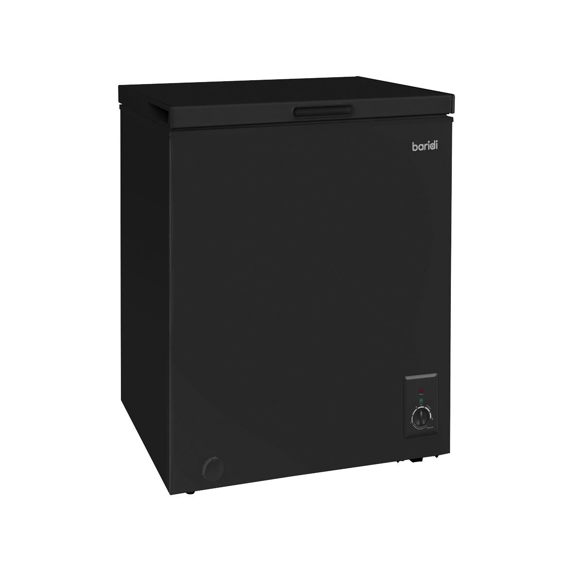 Baridi Freestanding Chest Freezer 99L Capacity - Black