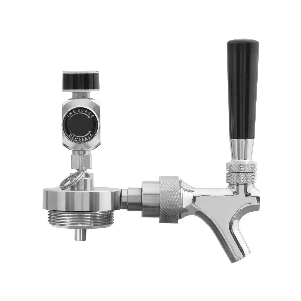 Baridi Mini Keg UK Beer Tap and CO2 Regulator
