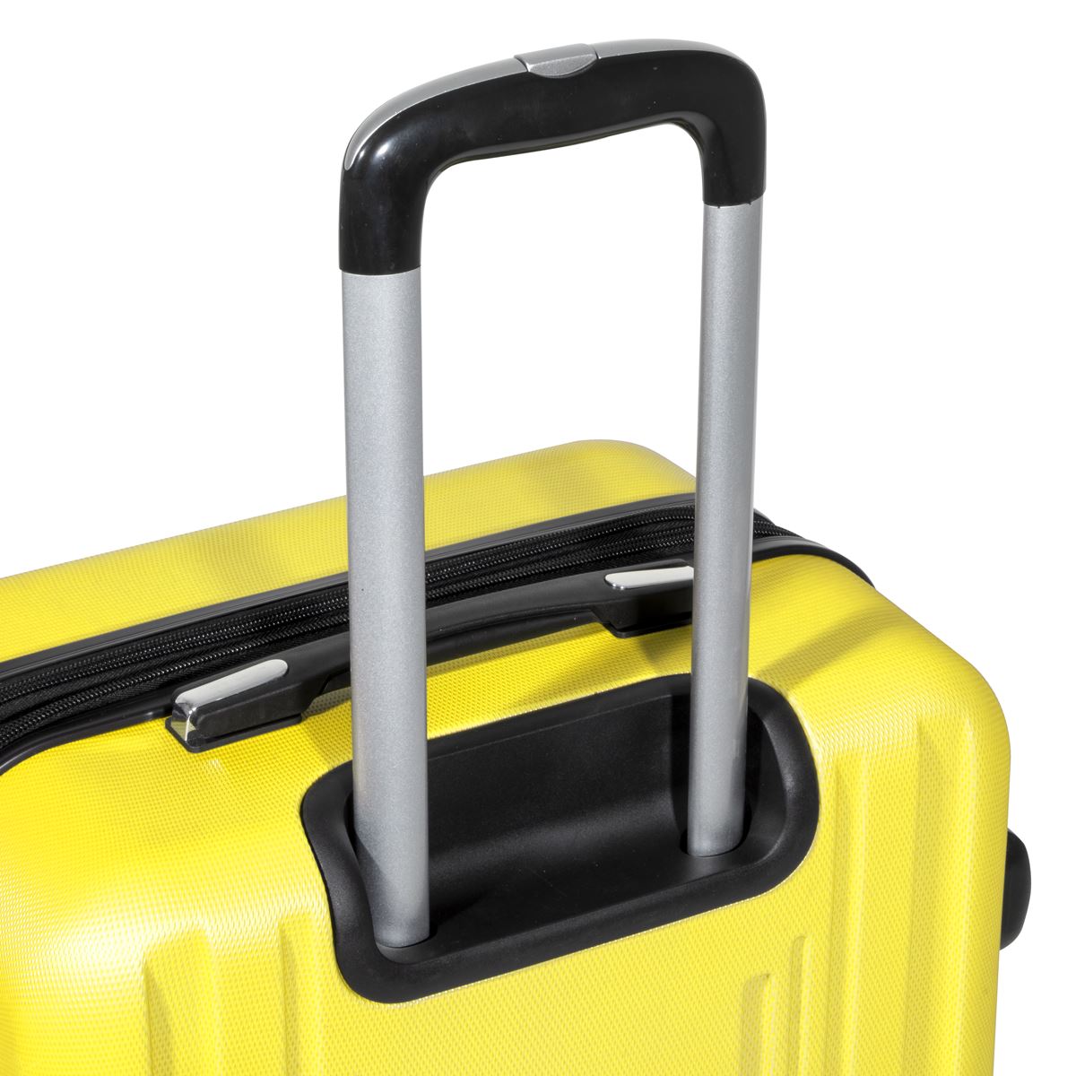 Dellonda Lightweight ABS Luggage Set with TSA Lock - Yellow