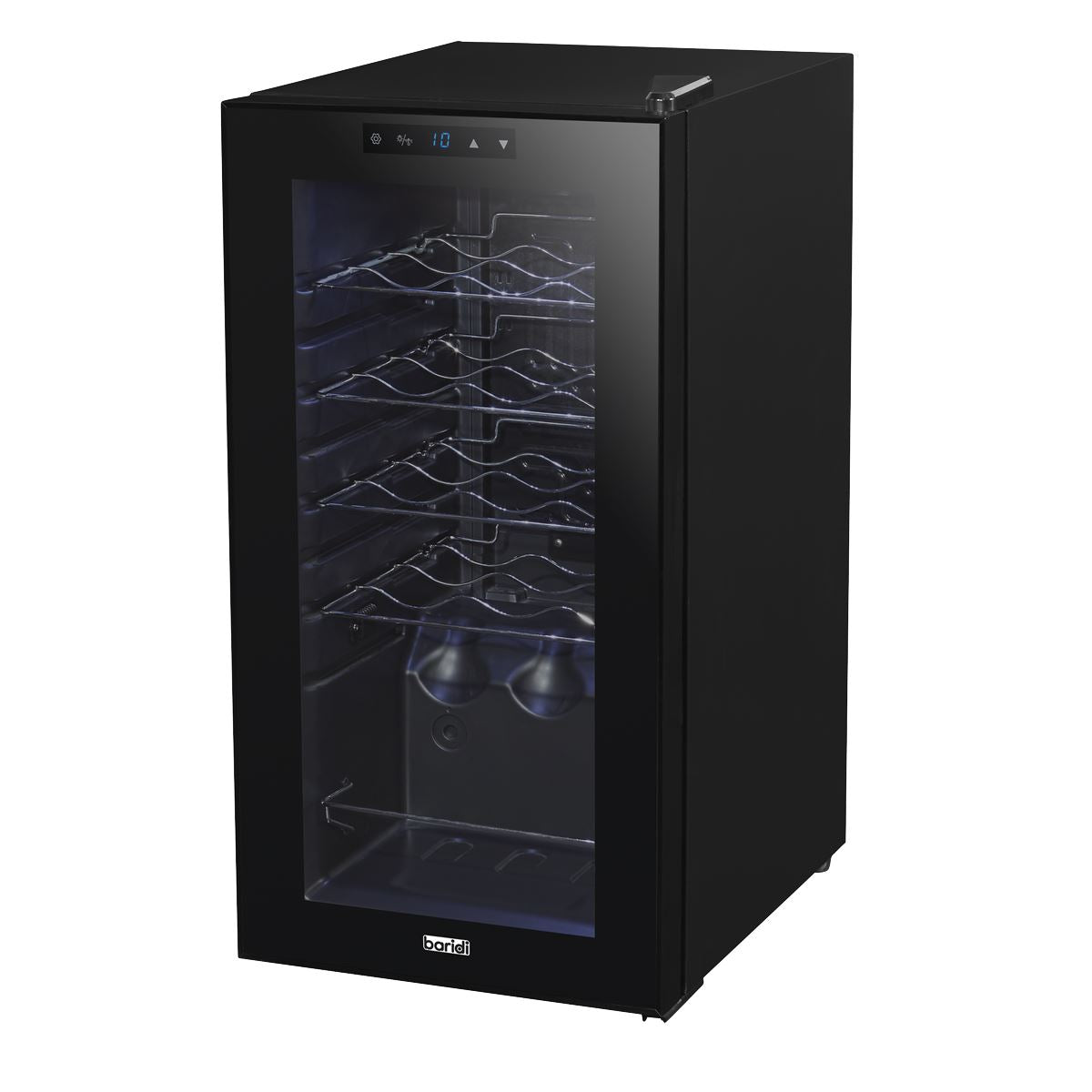 Baridi 15 Bottle Tabletop Wine Fridge & Cooler