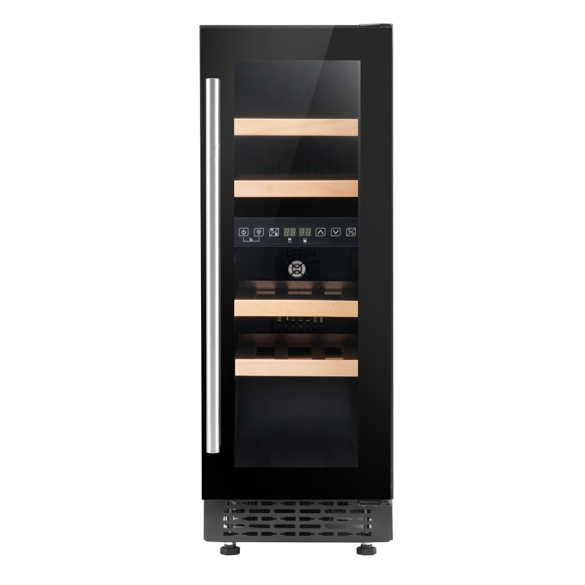 Baridi 17 Bottle Slim Wine Fridge & Cooler 30cm