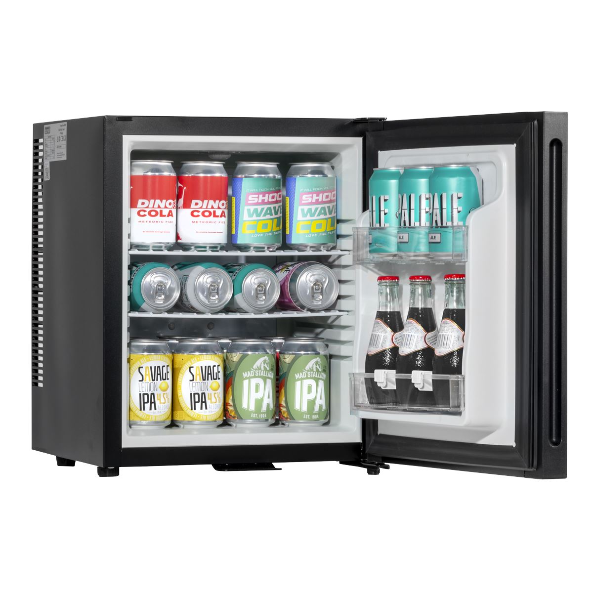 Baridi Ultra-Quiet Mini Drinks Fridge 25L Capacity