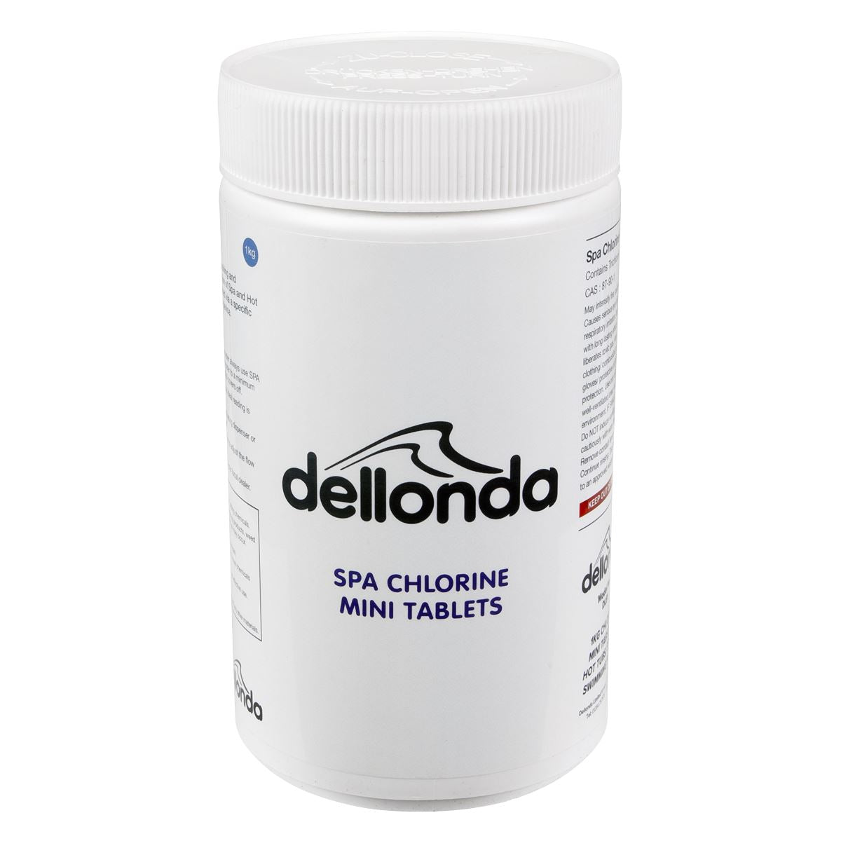 Dellonda Chlorine Mini Tabs for Hot Tubs/Spas & Swimming Pools 1kg