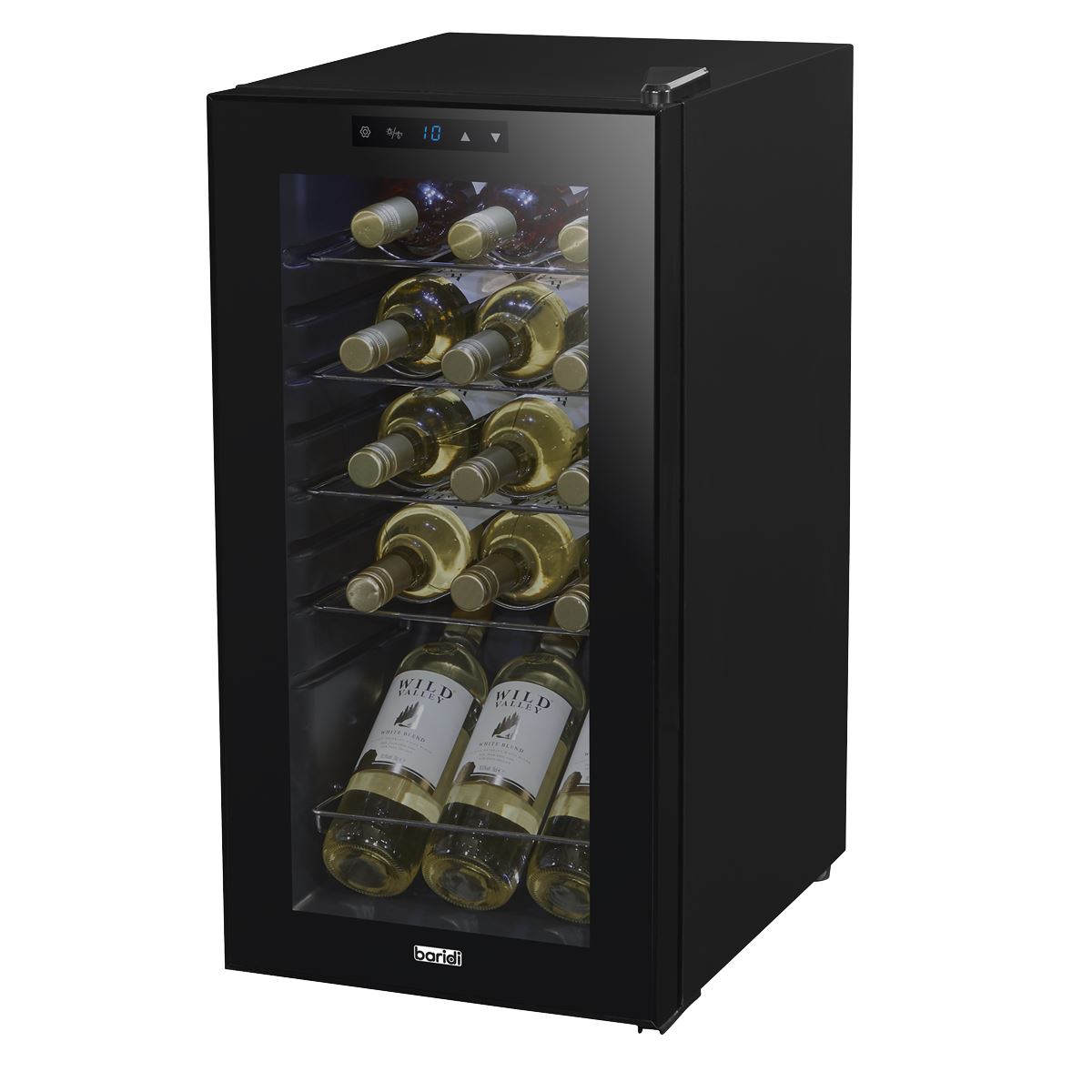 Baridi 15 Bottle Tabletop Wine Fridge & Cooler