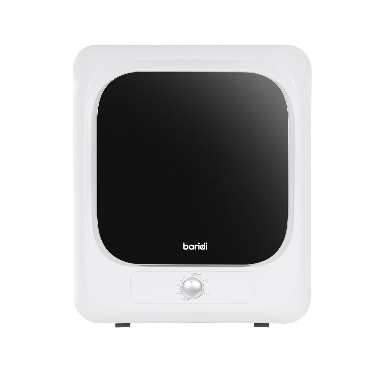 Baridi Tabletop Tumble Dryer with Analogue Controls 2.5kg Capacity - White