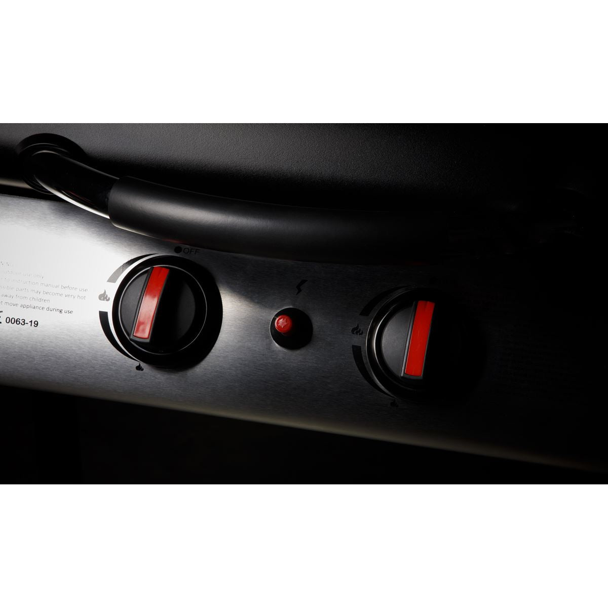 Dellonda 4 Burner Gas BBQ Grill with Piezo Ignition & Thermometer