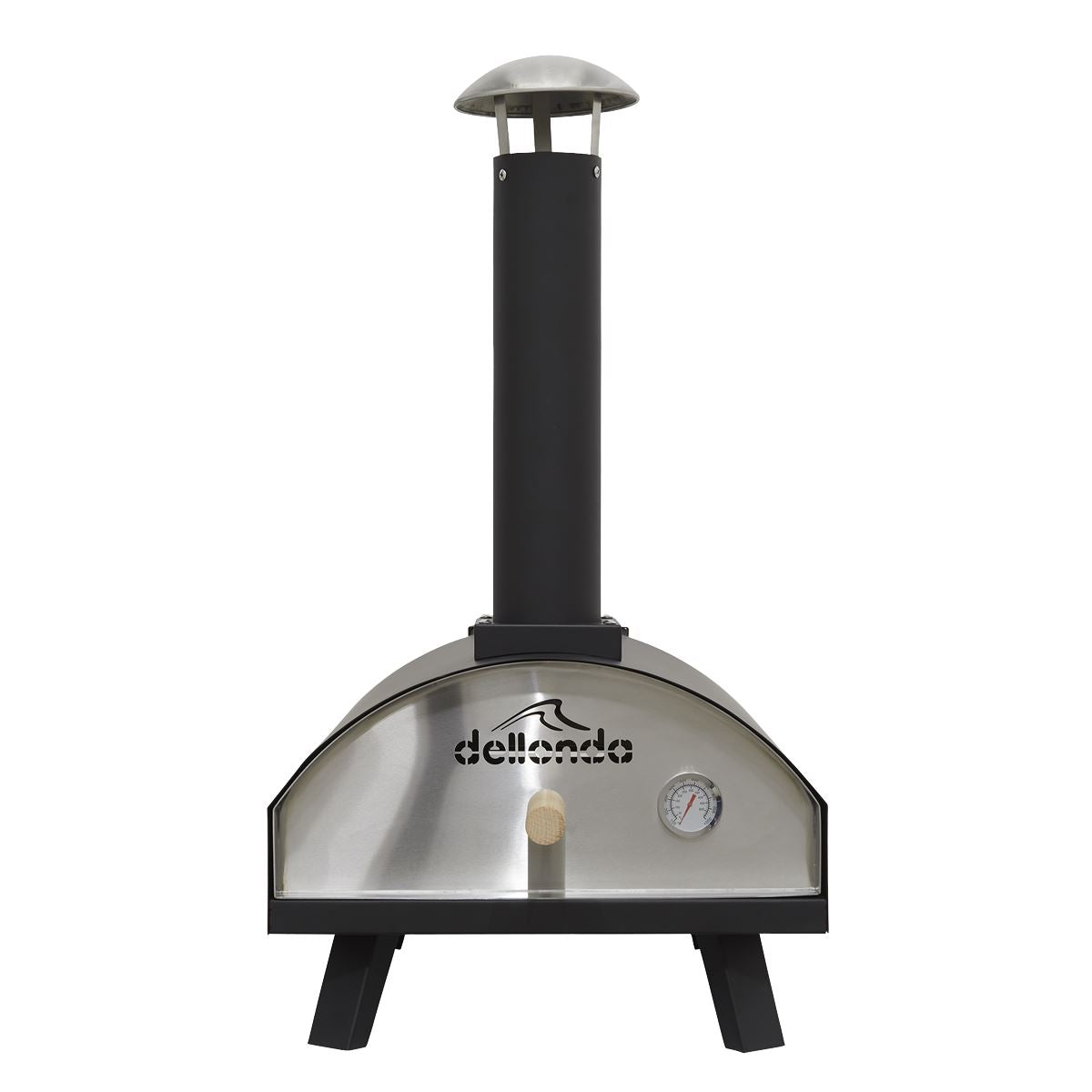 Dellonda Wood-Fired Pizza Oven 14" - Black