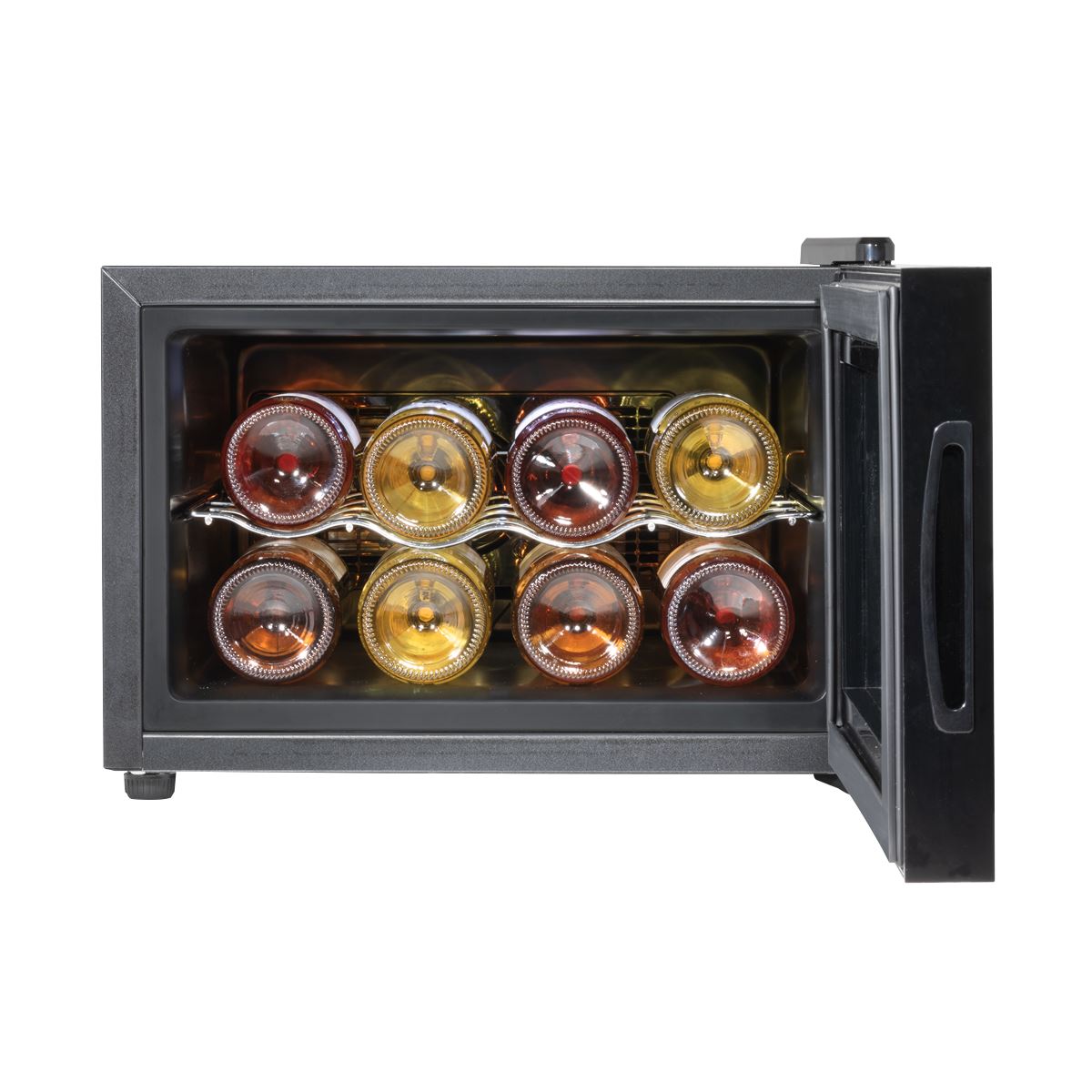 Baridi 8 Bottle Tabletop Wine Fridge & Cooler