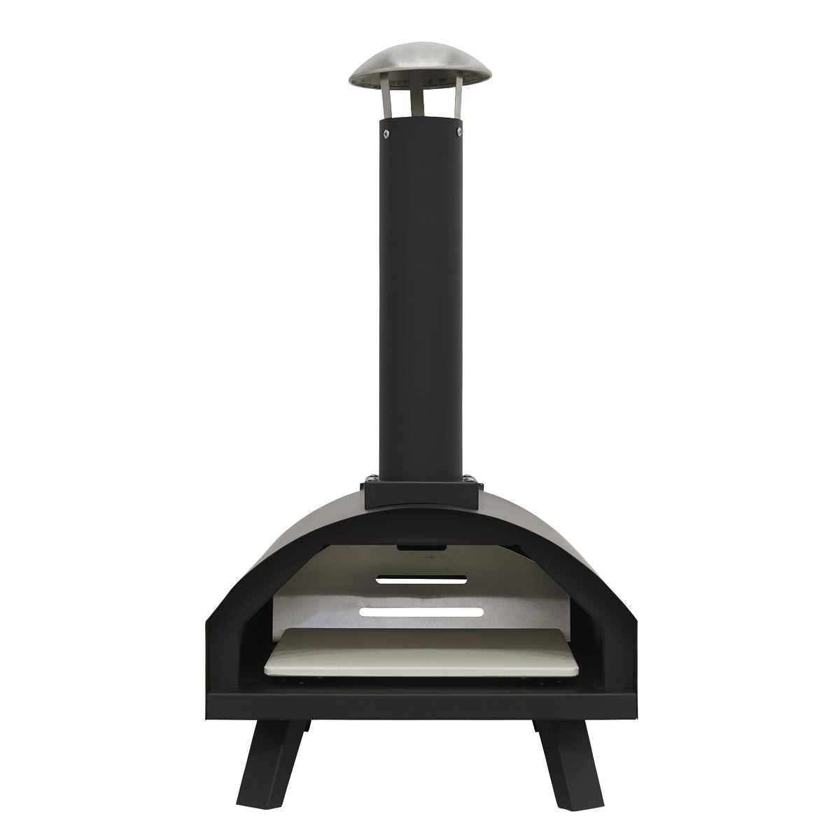 Dellonda Wood-Fired Pizza Oven 14" - Black