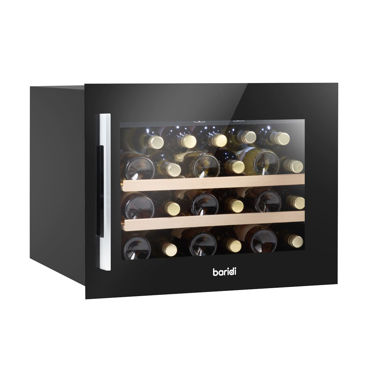 Baridi 28 Bottle Wine Fridge & Cooler 60cm