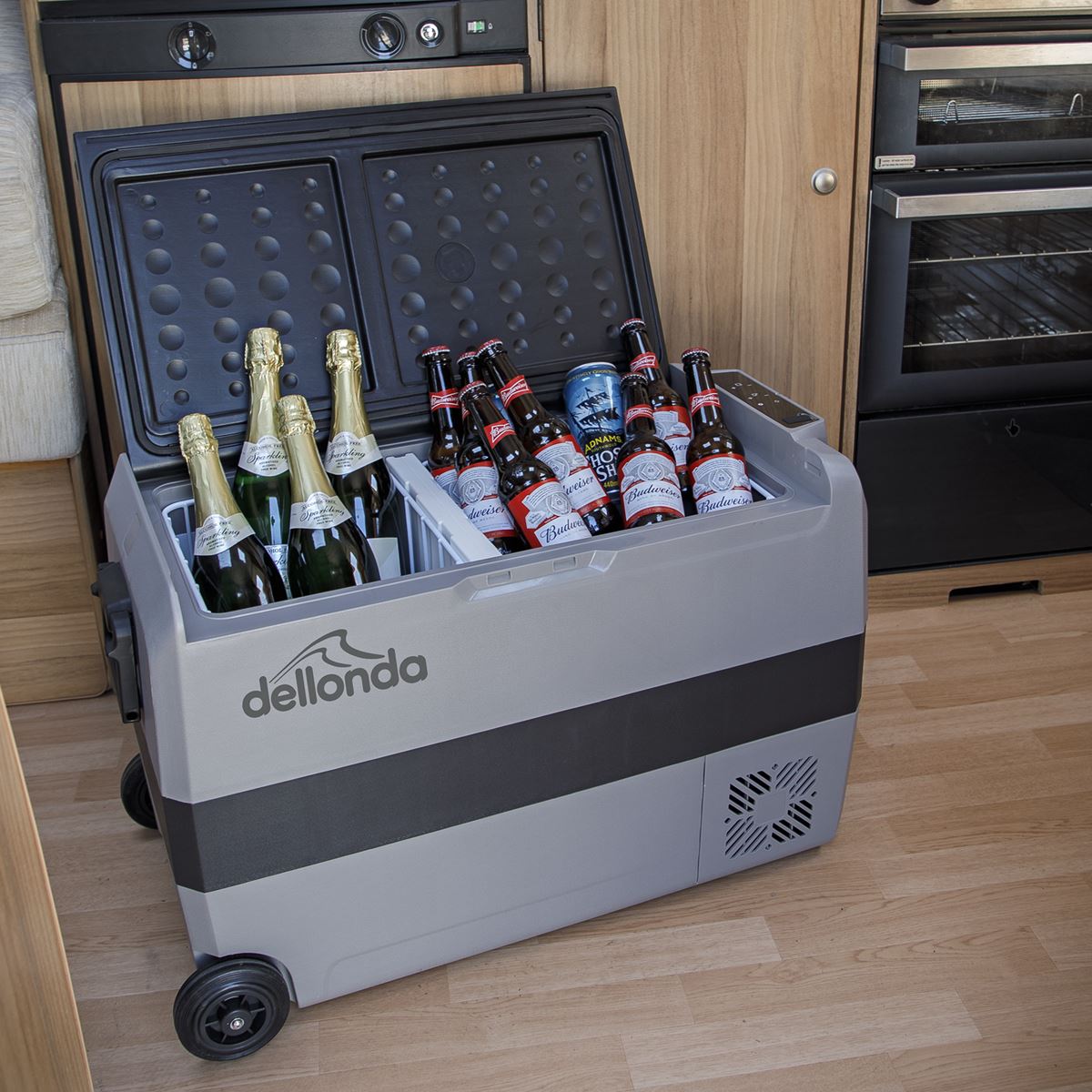 Dellonda Portable Fridge Freezer / Cool Box with LED Display 60L