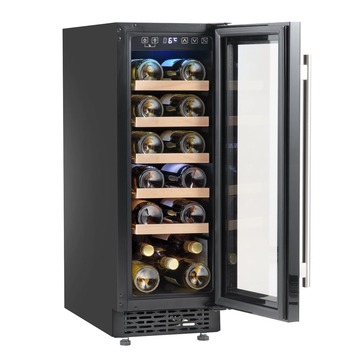 Baridi 20 Bottle Slim Wine Fridge & Cooler 30cm