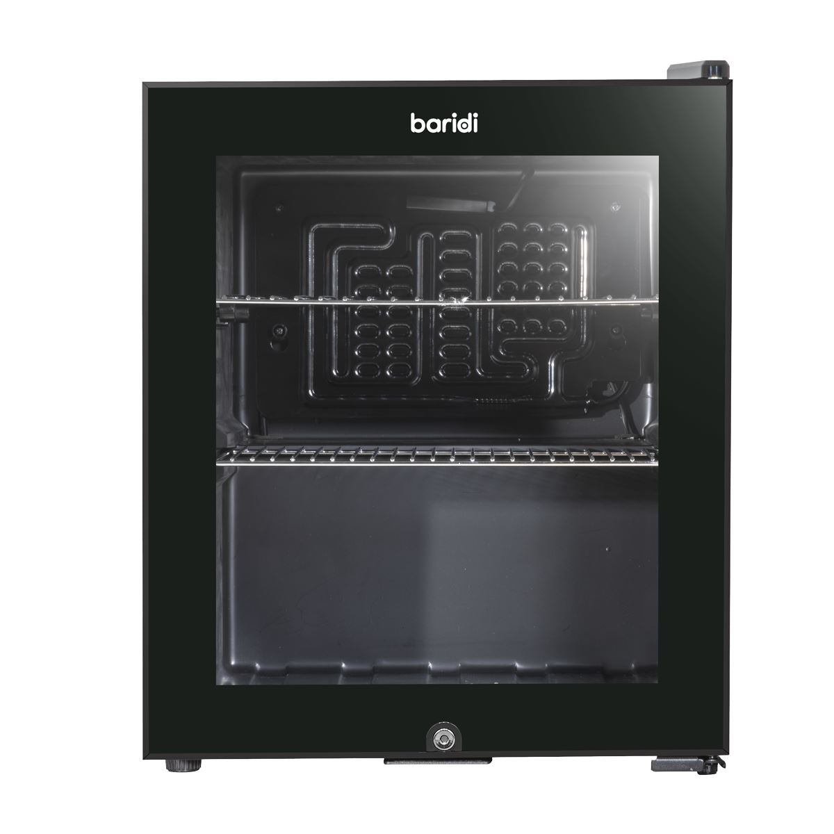 Baridi Mini Tabletop Beer & Drinks Fridge 50L Capacity - Black
