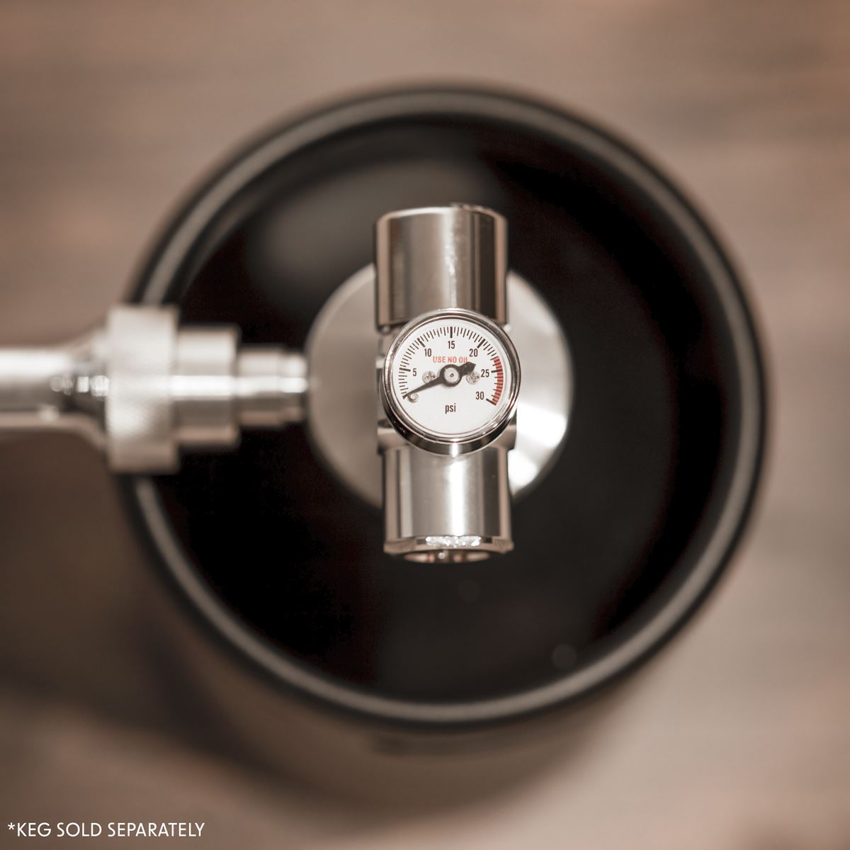Baridi Mini Keg UK Beer Tap and CO2 Regulator