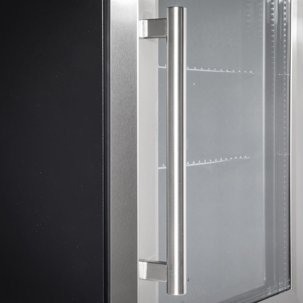 Baridi Wine, Beer & Drinks Fridge 85L Capacity - Stainless Steel