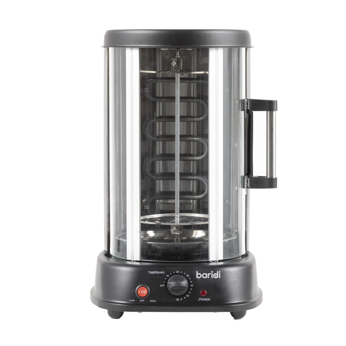 Baridi Vertical 360° Rotisserie Smokeless Grill 21L Capacity
