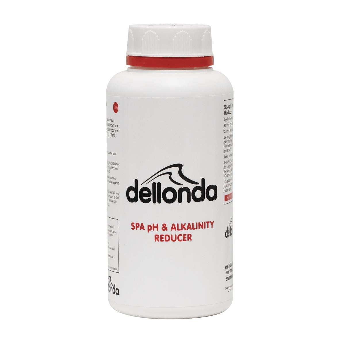 Dellonda Hot Tub/Spa Starter Kit - Chlorine, pH Increaser, Dry Acid, Foam Down & Test Strips