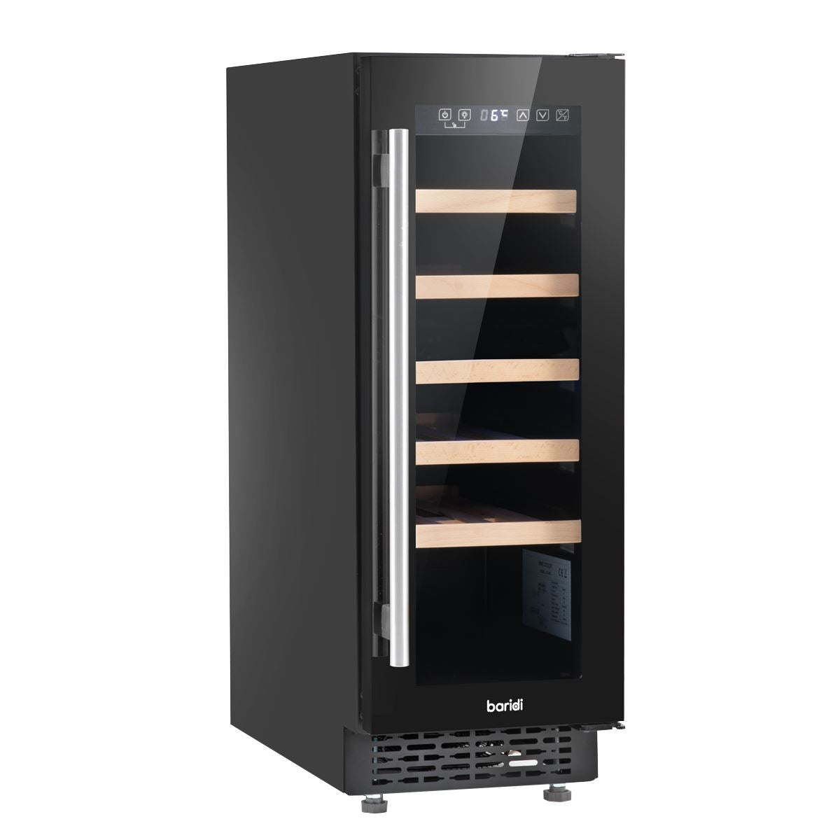 Baridi 20 Bottle Slim Wine Fridge & Cooler 30cm