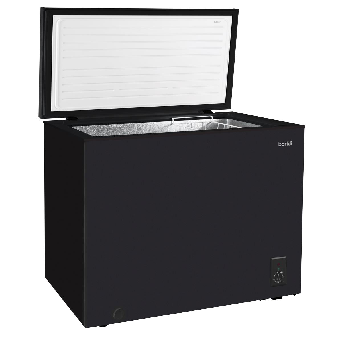 Baridi Freestanding Chest Freezer 199L Capacity - Black