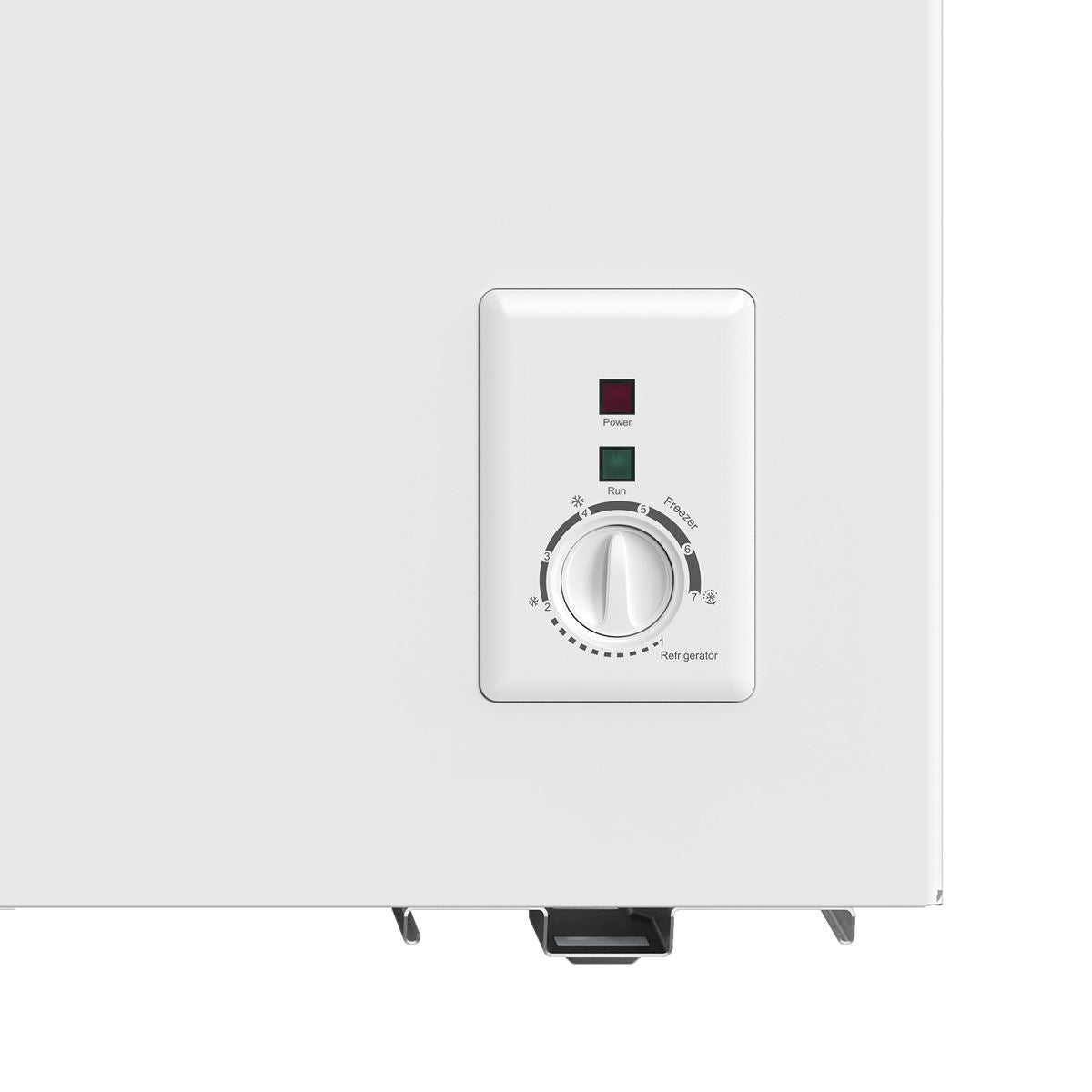 Baridi Freestanding Chest Freezer 142L Capacity - White