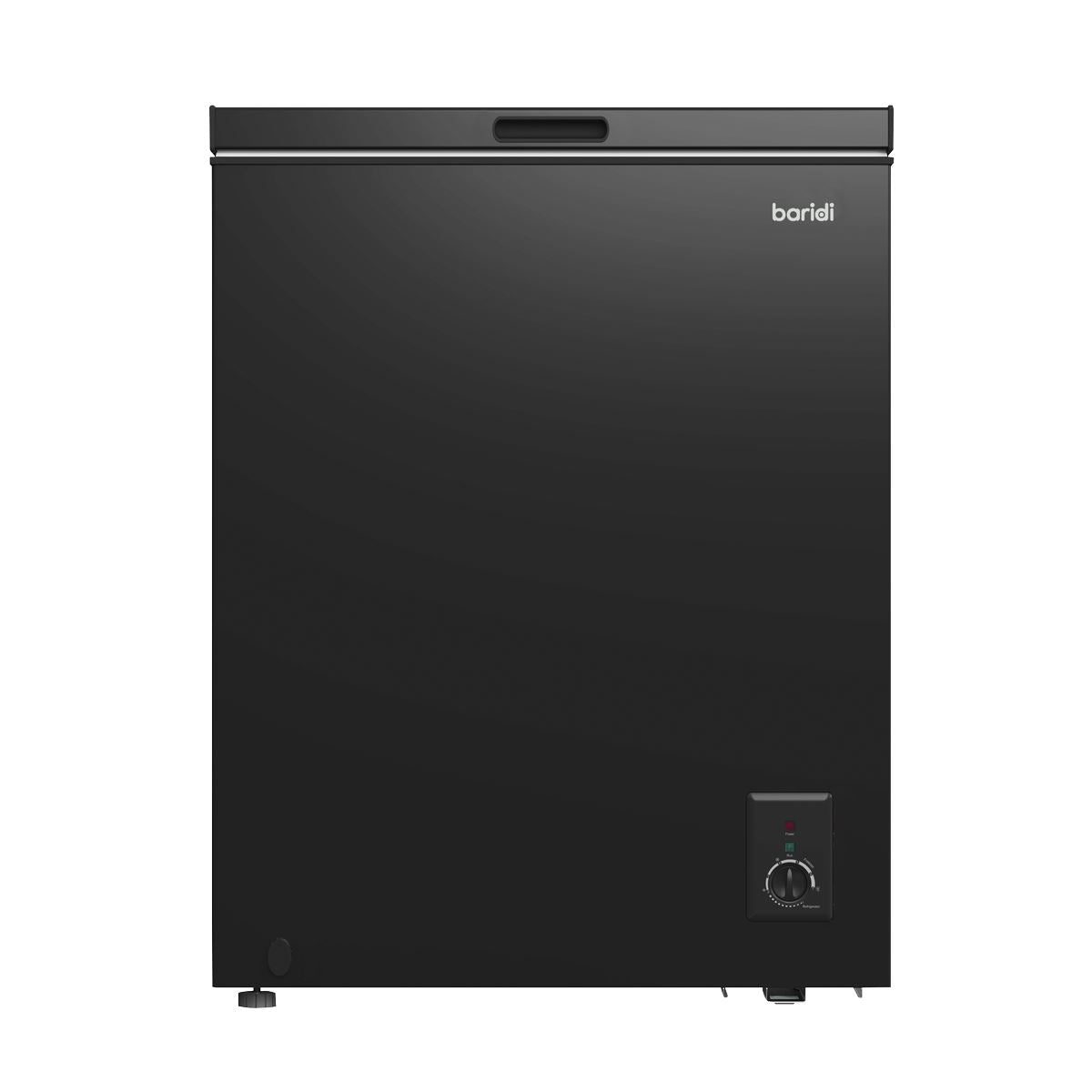 Baridi Freestanding Chest Freezer 142L Capacity - Black
