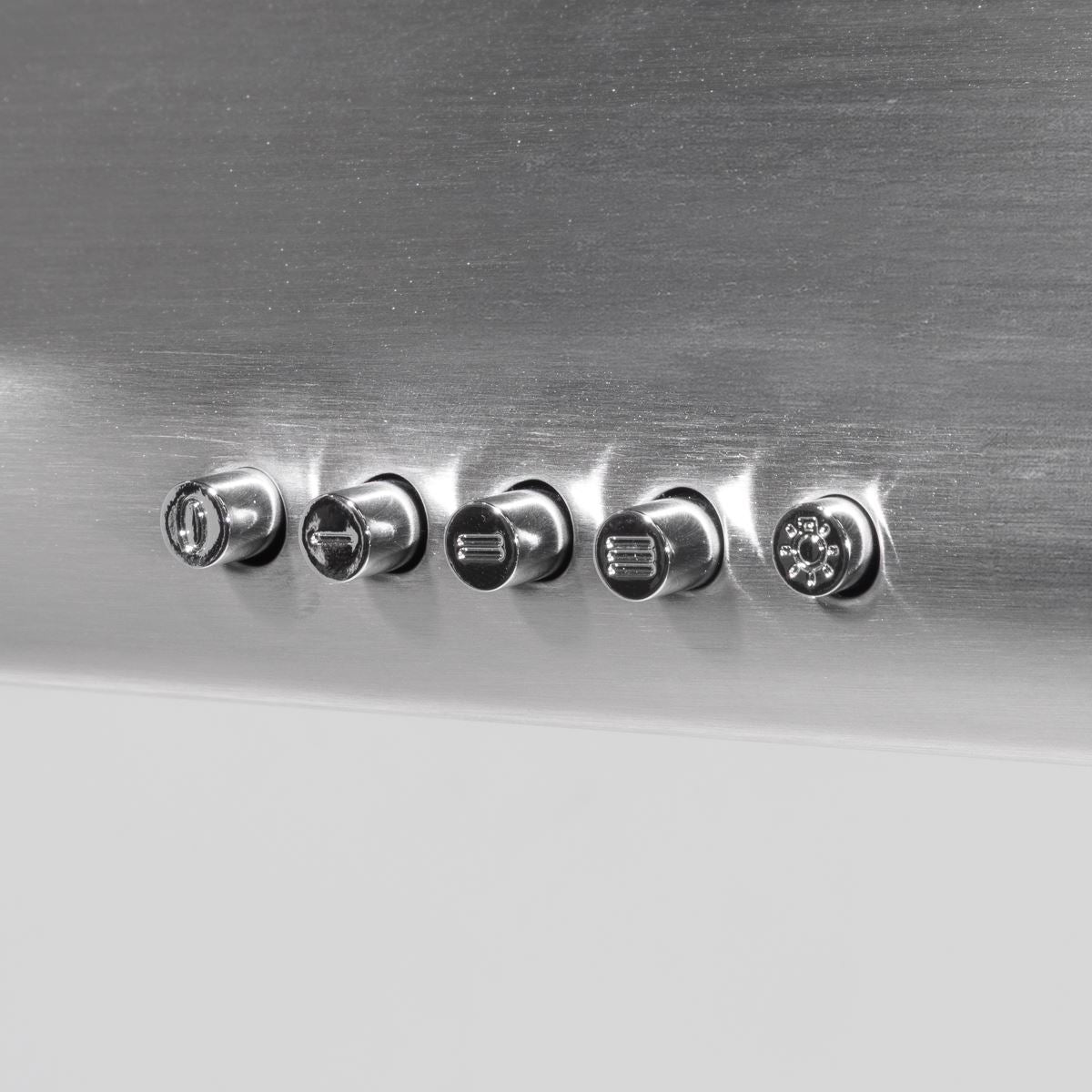 Baridi Visor Cooker Hood Extractor Fan 60cm - Stainless Steel