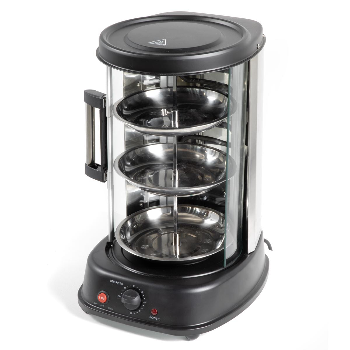 Baridi Vertical 360° Rotisserie Smokeless Grill 21L Capacity