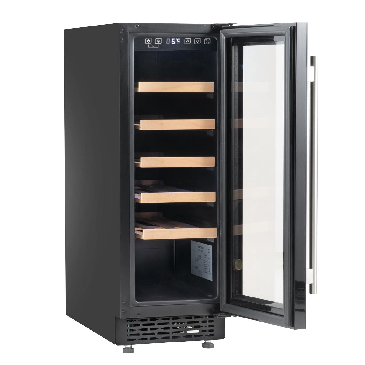 Baridi 20 Bottle Slim Wine Fridge & Cooler 30cm