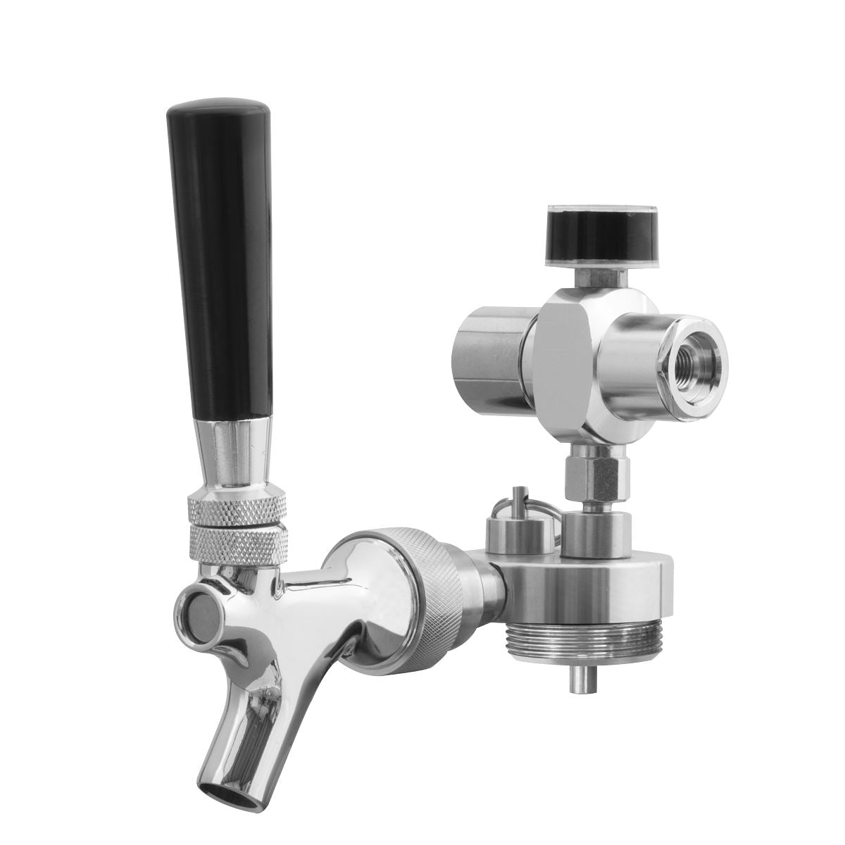 Baridi Mini Keg UK Beer Tap and CO2 Regulator
