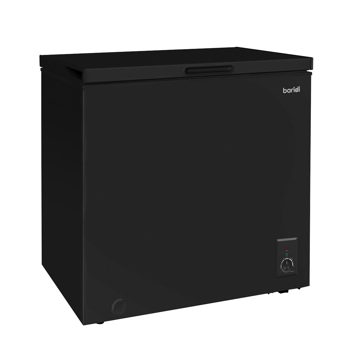 Baridi Freestanding Chest Freezer 142L Capacity - Black