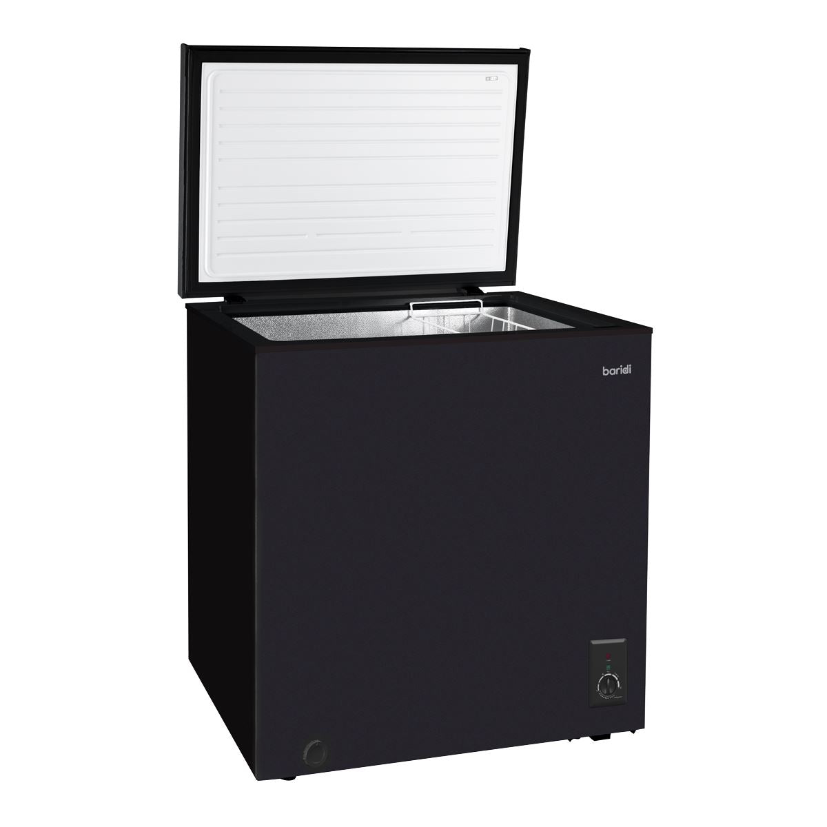 Baridi Freestanding Chest Freezer 99L Capacity - Black