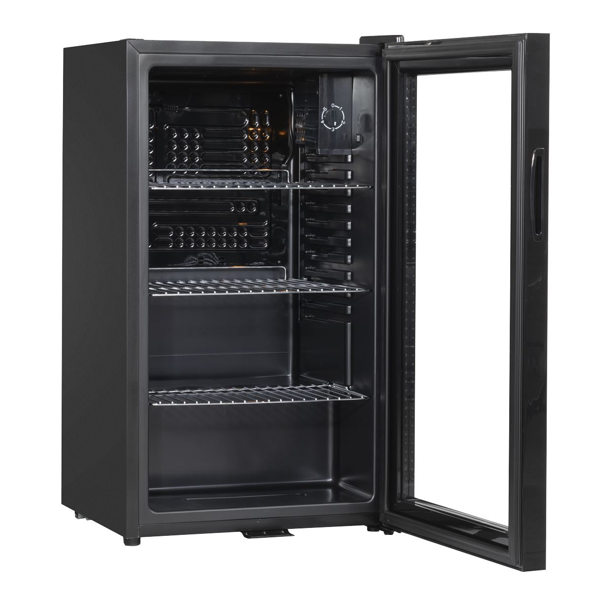 Baridi Wine, Beer & Drinks Fridge 85L Capacity - Black