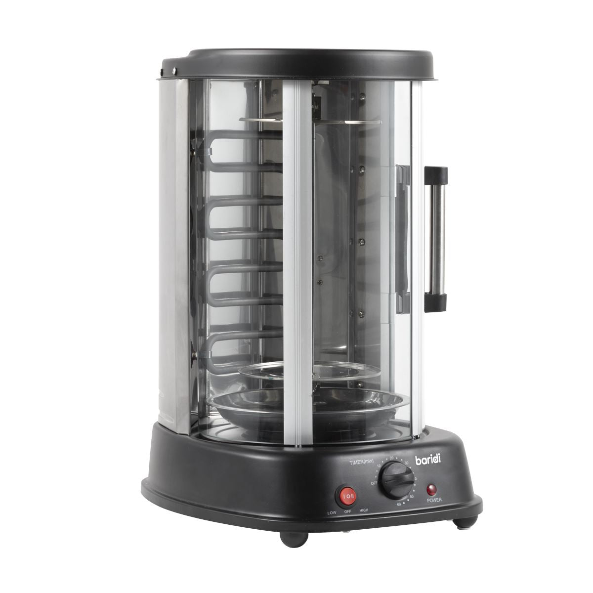 Baridi Vertical 360° Rotisserie Smokeless Grill 21L Capacity