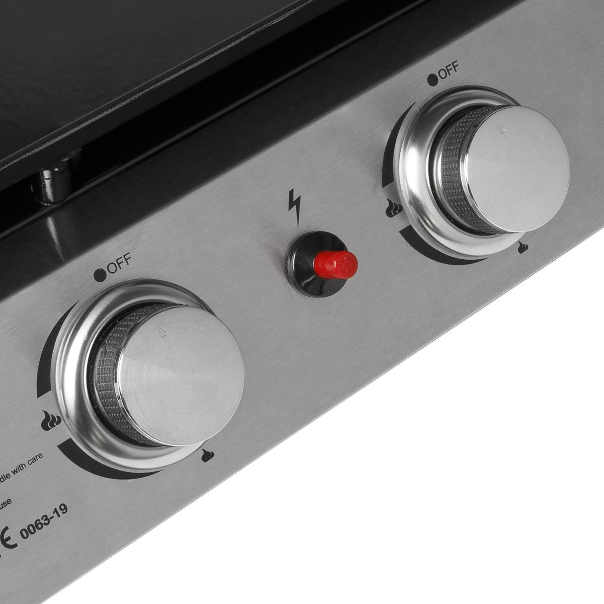 Dellonda 4 Burner Portable Gas Plancha