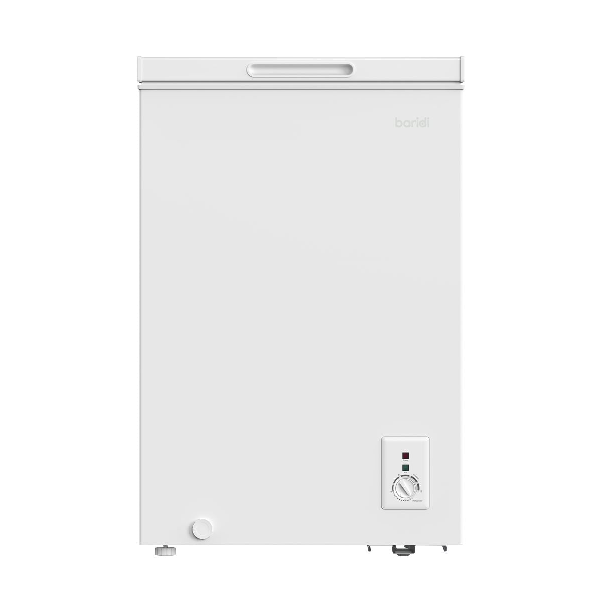 Baridi Freestanding Chest Freezer 99L Capacity - White