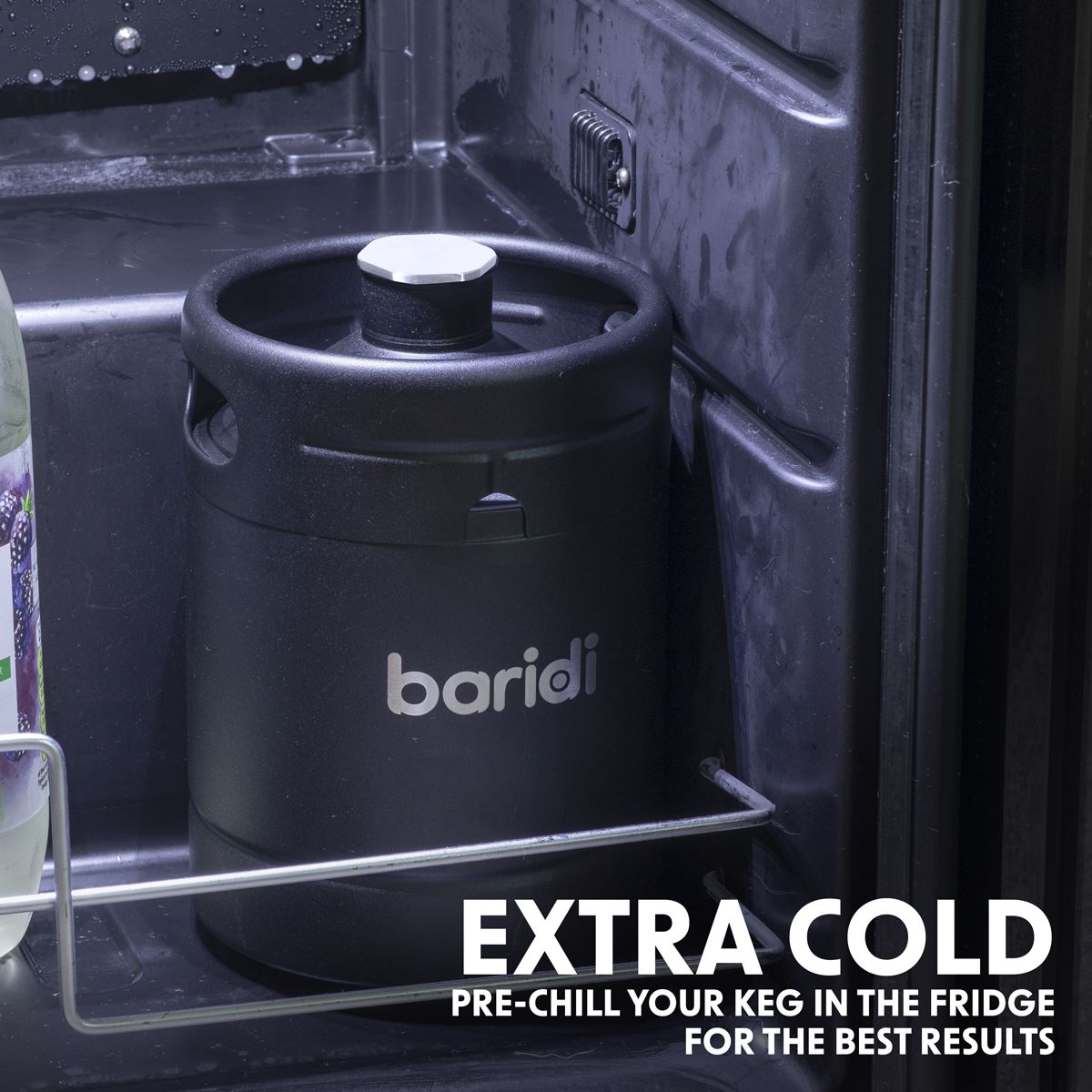 Baridi Beer Keg 2L Capacity