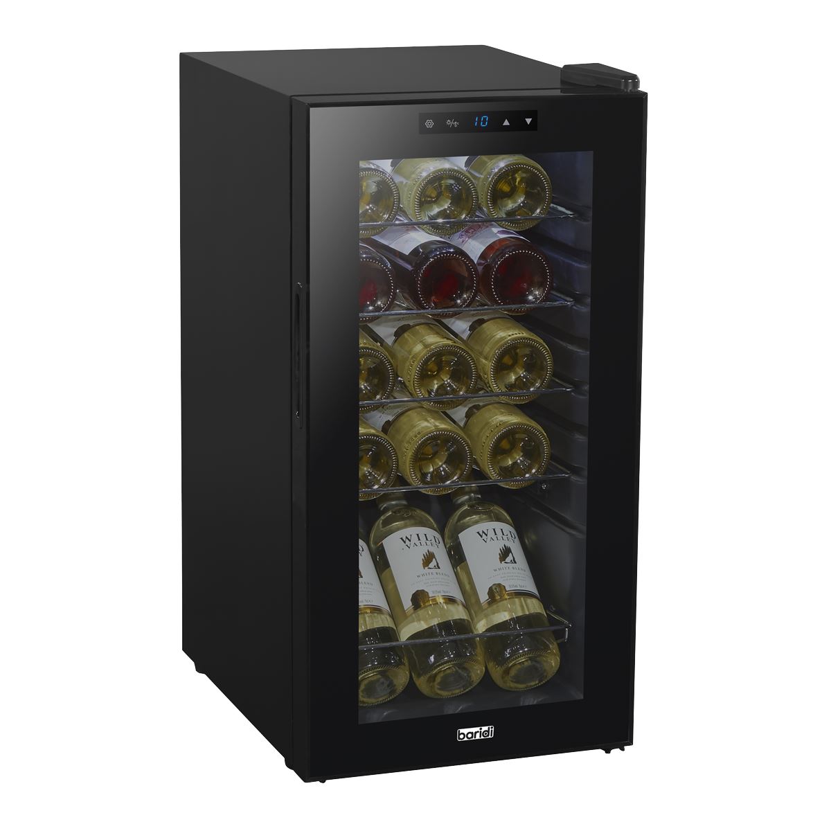 Baridi 15 Bottle Tabletop Wine Fridge & Cooler