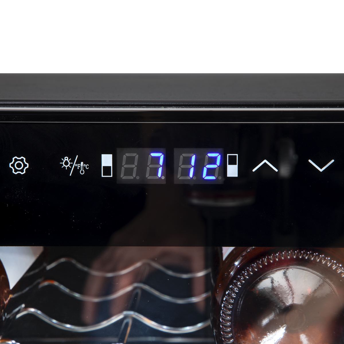 Baridi 52 Bottle Dual Zone Wine Fridge & Cooler