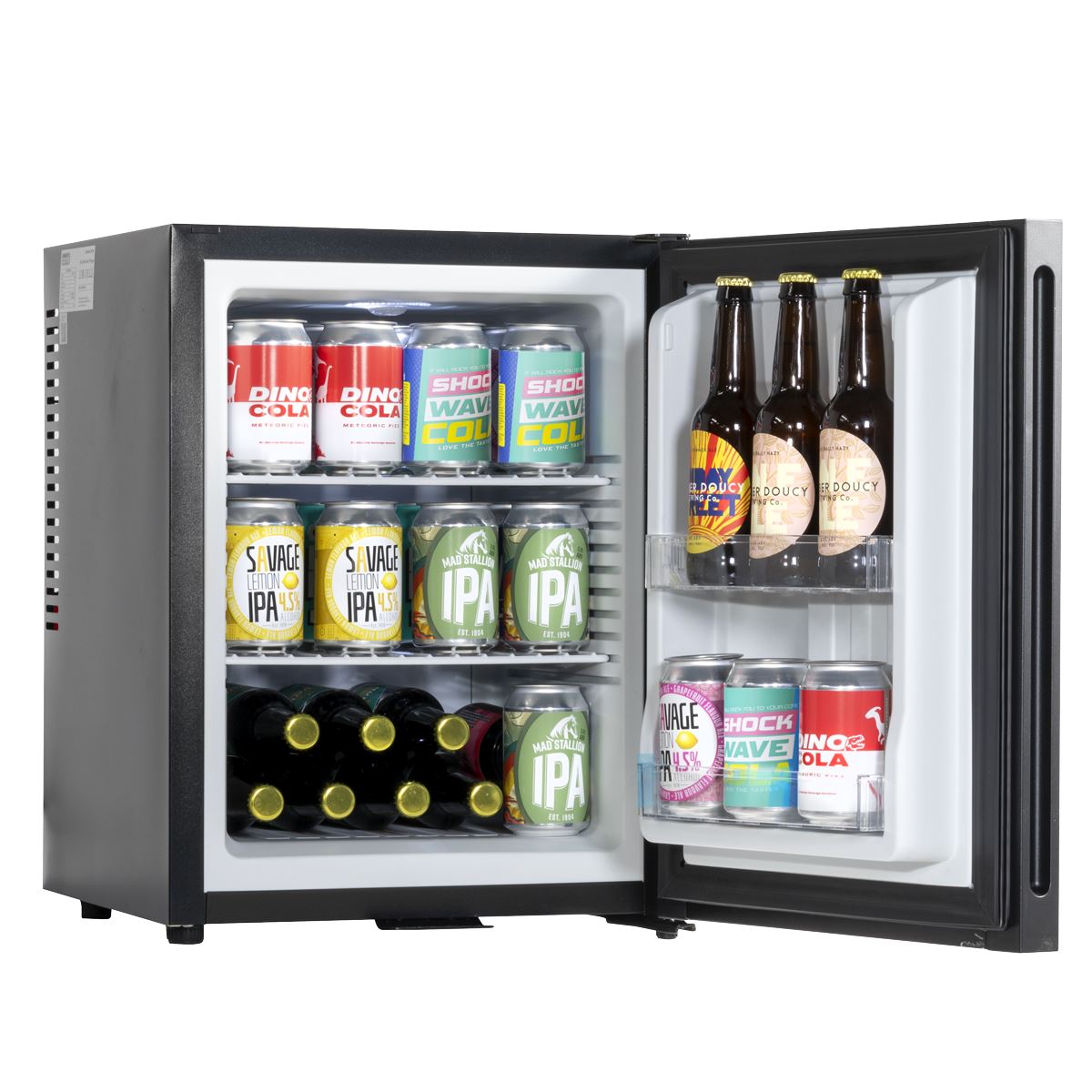 Baridi Ultra-Quiet Mini Drinks Fridge 35L Capacity