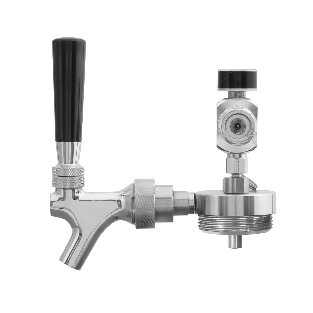 Baridi Mini Keg UK Beer Tap and CO2 Regulator